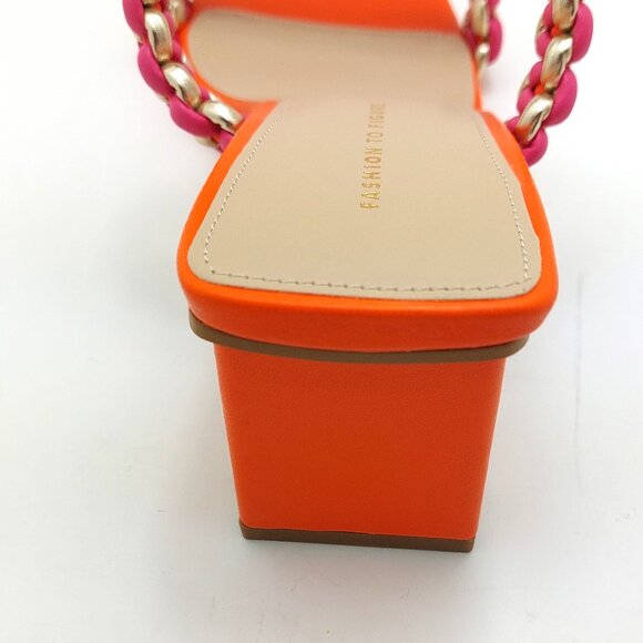 Fashion to Figure Jess Women's Wide Width Heeled Sandals - Size 10 - Picture 10 of 13